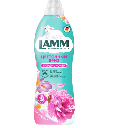 кондиционер д\белья lamm цветочный бриз 1л