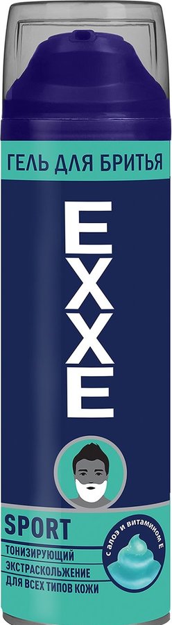 гель для бритья exxe, 200 мл в ассортименте