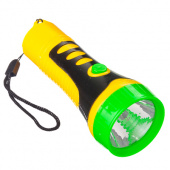 фонарик мини чингисхан 1 led, 1xaa, пластик, 10,6х4 см