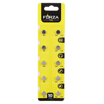 батарейки forza 10шт g3 (392)