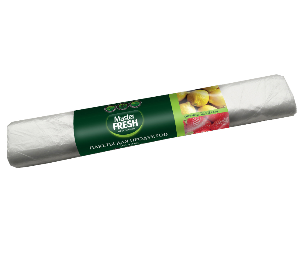master fresh пакеты д/продуктов 100шт