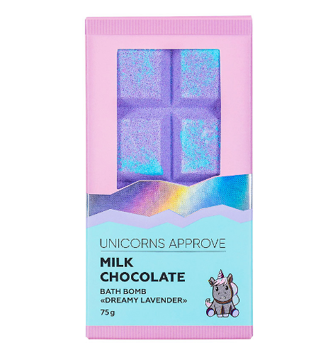 бомба д/ванны unicorns approve dreamy lavender 75г