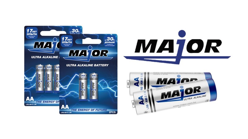 батарейки major button battery cr2032 2pcs