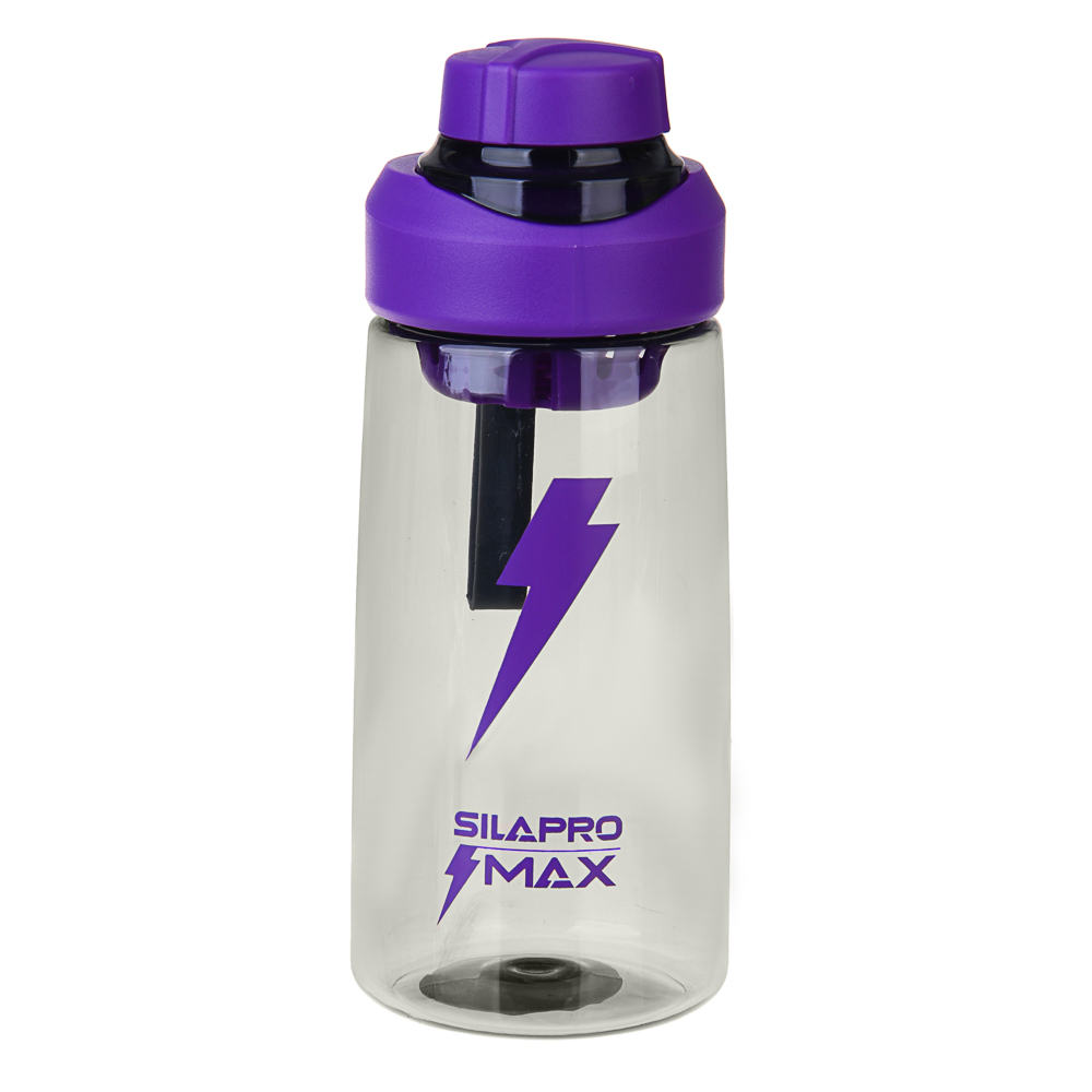 бутылка спортивная silapro max neon violet 550мл