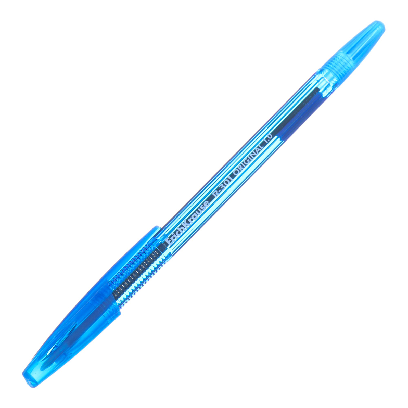 ручка шариковая erichkrause r-301 stick original узел 1.0мм синяя