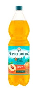 напиток безалк.сильногаз. черноголовка персик  пэт 1л