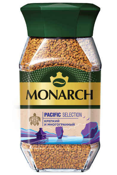 кофе растворимый сублимированный monarch pacific 90г