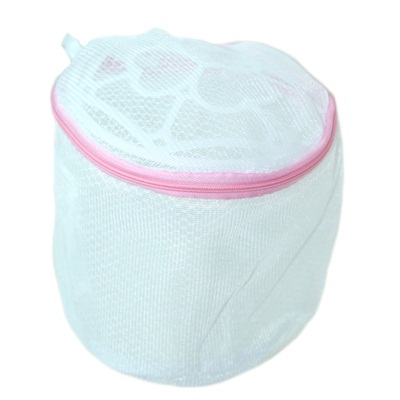 мешок для стирки нижнего белья, пластик, полиэстер, 15x15x16см