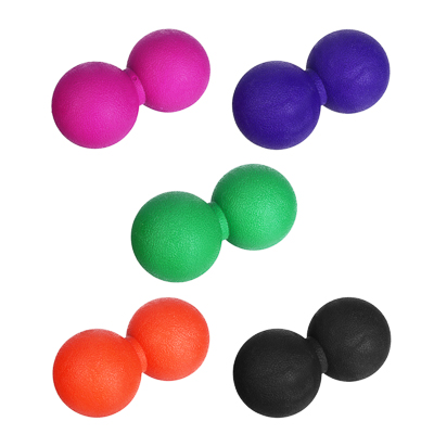 silapro мяч массажный сдвоенный, 12х6см, 