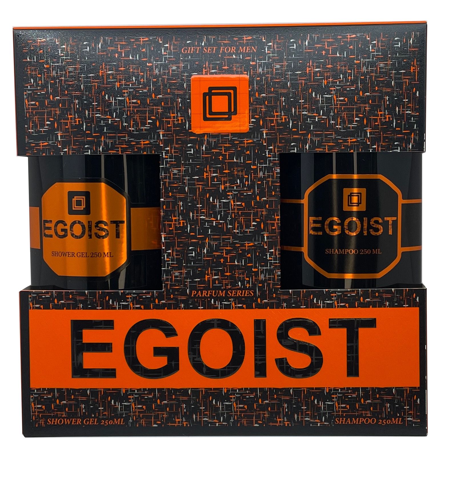 подарочный набор festiva egoist шампунь 250мл + гель для душа 250мл