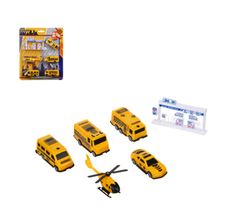 набор игровой экстренные службы, pp, 21х28х3см, 2диз игроленд