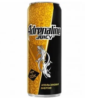 напиток энергетический адреналин джуси топ 0,449л ж/б
