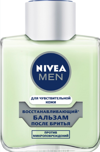 бальзам п\бритья nivea 100мл  д\чувств кожи восстанавливающ