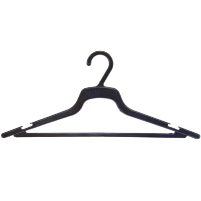 вешалка для одежды пластиковая, 48-50, черная