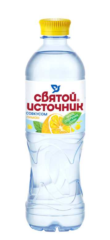 святой источник с соком лимона 0,5л пэт