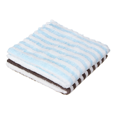 vetta салфетка из микрофибры универсальная махровая в полоску, 30х30см, 250г/кв.м., 2 цвета