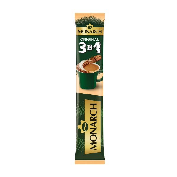 напиток кофейный monarch 3в1 15г original