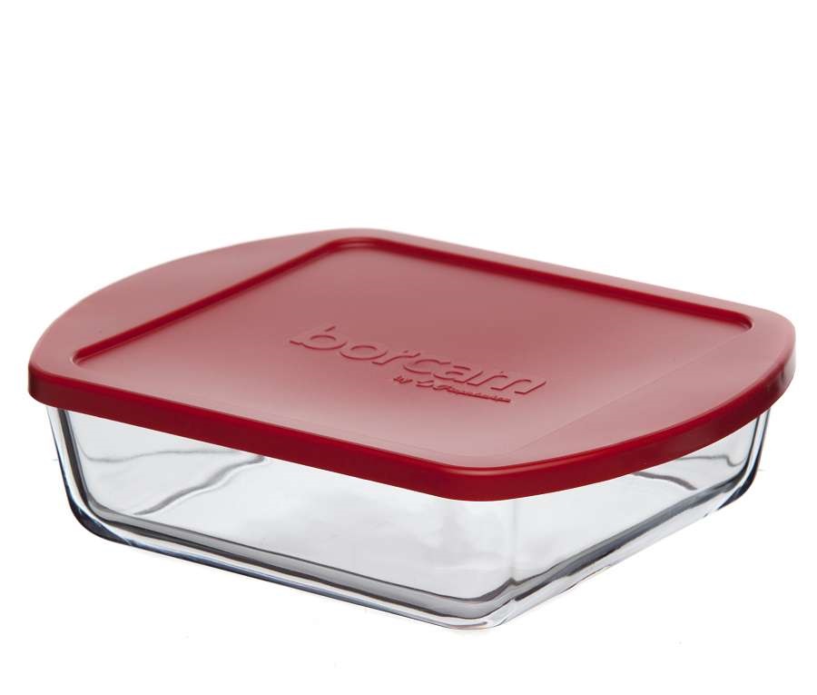 форма для запекания жаропрочная с крышкой пасабахче борчам 210х164мм 1,04л