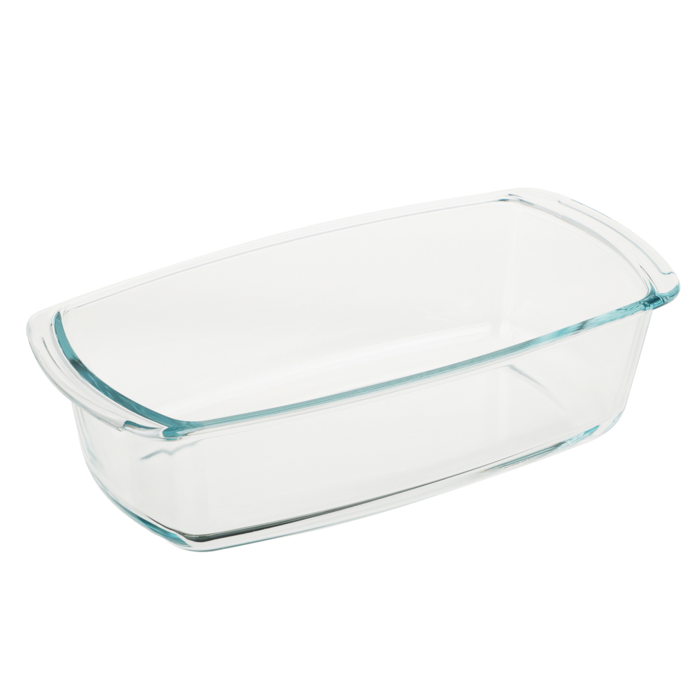 форма для запекания satoshi жаропрочная прямоугольная с ручками стекло 1,5л