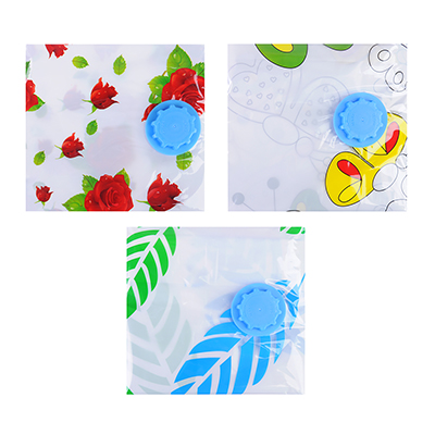 пакет вакуумный с клапаном vetta, работает от пылесоса, 60х90см, с рисунком