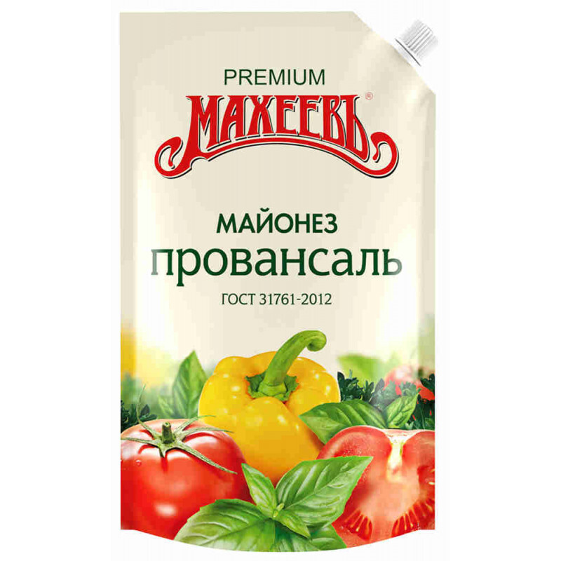 майонез провансаль махеевъ 50,5% дой-пак 400мл 380 гр