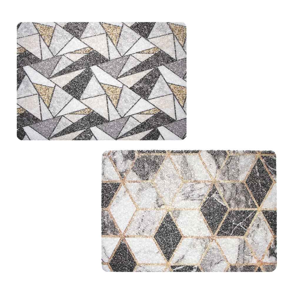 коврик придверный vetta пвх 40х60см 2 дизайна без резиновой подложки