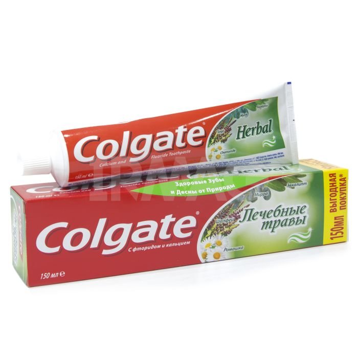 colgate зубная паста 150мл лечебные травы