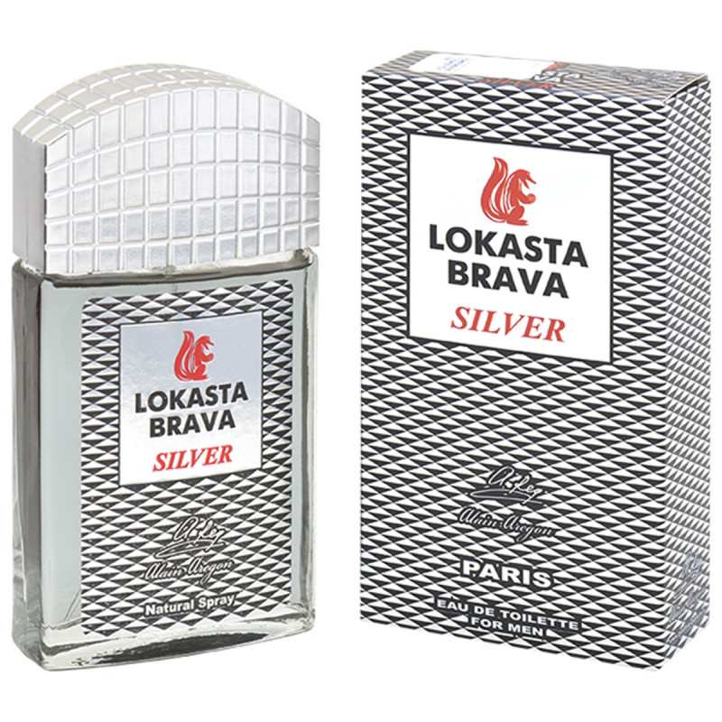 туалетная вода мужская lokasta brava silver 100мл
