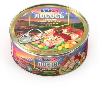 лосось атлант т/о в т/с овощ по-итальянски владкон 240г ж/б №3