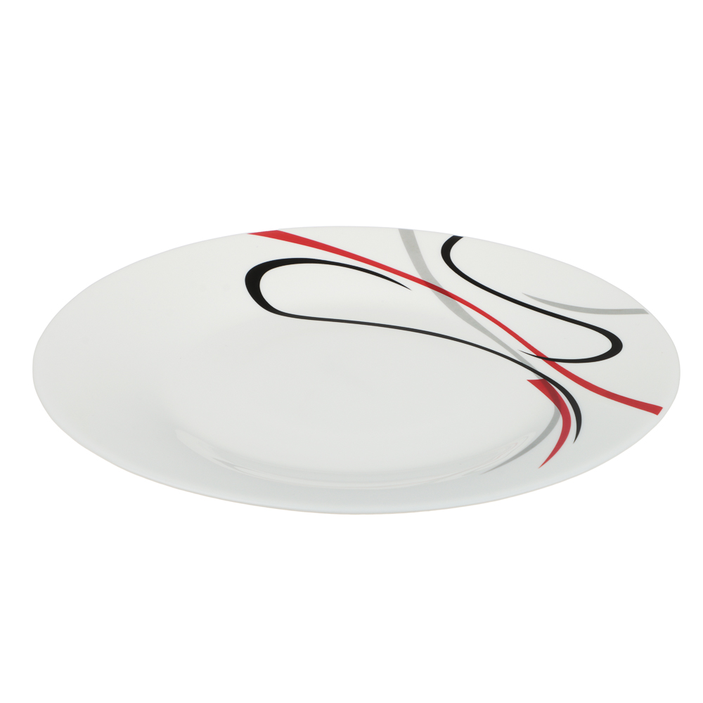 тарелка десертная опаловое стекло millimi тинт 20см