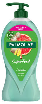 гель-крем для душа palmolive super food грейпфрут и сок имбиря 750мл