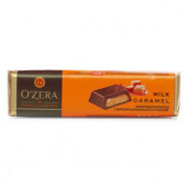 шоколад o'zera молочный с карамельной начинкой 50г