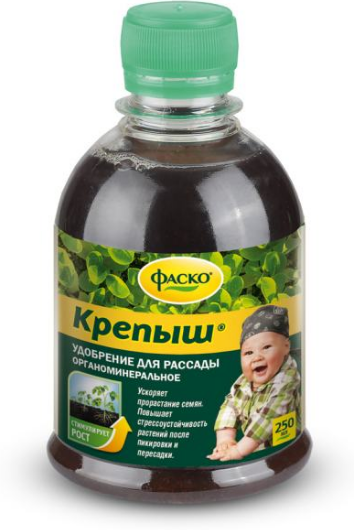 жку крепыш орг-минер, рассада 250мл 15шт/уп