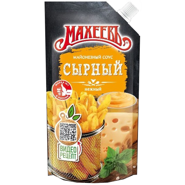 майонезный соус сырный махеевъ дой-пак 200г