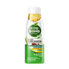 шампунь для волос fito bomb долгая свежесть + укрепление волос + густота + объем 250мл