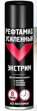 аэрозоль рефтамид экстрим 150мл (усил.) от клещей/комаров/мошек/слепней (на кожу) дэта 40% 531950