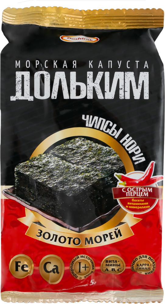 морская капуста доль ким с острым перцем 5г