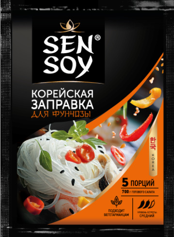 заправка для фунчозы по-корейски sen-soy 80г