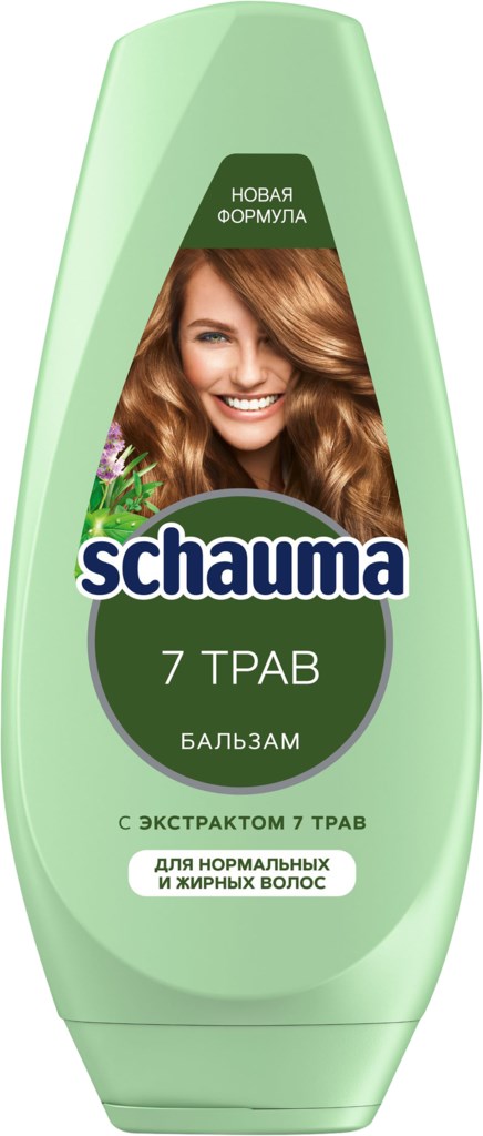 бальзам schauma 300мл 7 трав (д/норм.и жирных волос)