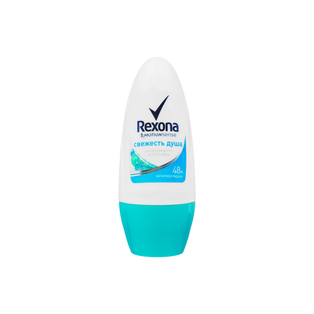 антиперспирант шариковый rexona свежесть душа, 50 мл 