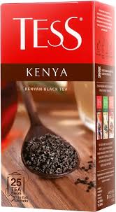 чай черный tess black tea kenya 25 пакетиков