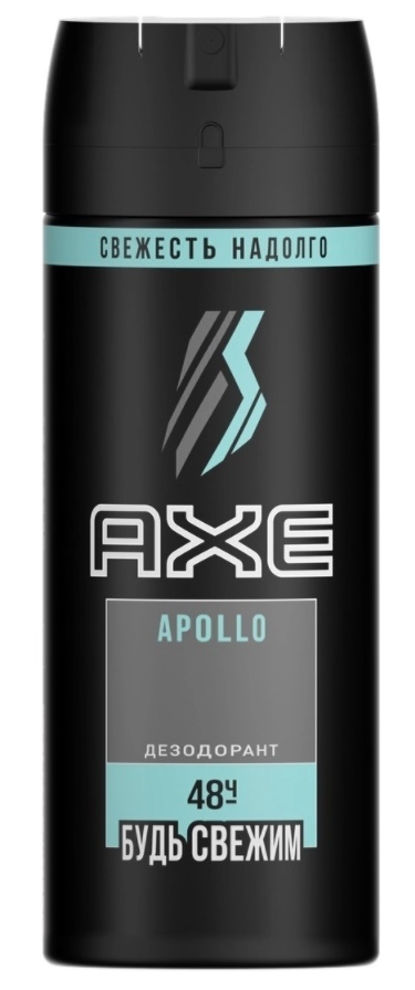дезодорант-спрей мужской axe аполло/apollo, 150 мл