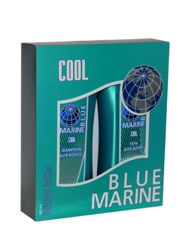 набор mini blue marine cool festiva шампунь 250мл+гель д душа 250мл