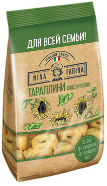 тараллини nina farina 400гр. классические