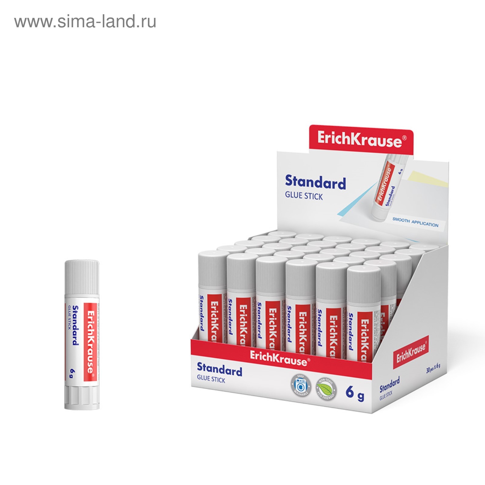  клей карандаш 06 гр. erich krause® standard