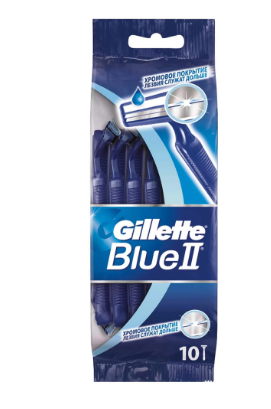 станок для бритья одноразовый gillette blue2 10шт
