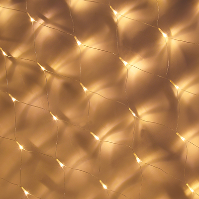 сноу бум гирлянда электр. сеть 96led, шампань, 1,4x1,5м, постоянное свечение, пп, 220в