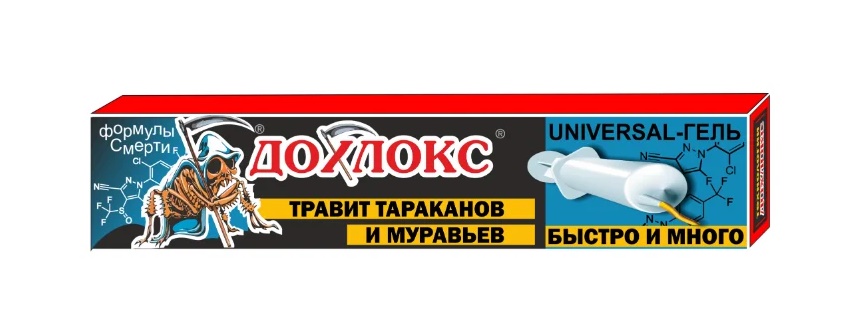 дохлокс гель от тараканов, 20мл, шприц