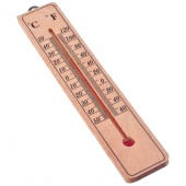 термометр деревянный классик малый insalat, блистер, 20х4см