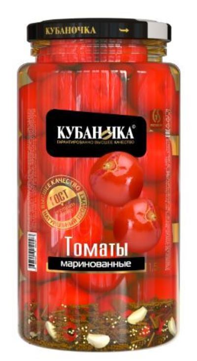 томаты маринованные кубаночка черри 360г